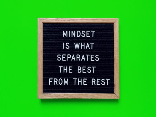 A Champion’s mindset